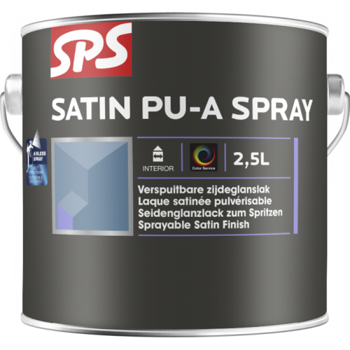 SATIN PU-A SPRAY RAL9010 2,5 lt