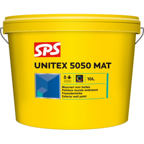 UNITEX 5050 MAT wit - blanc 10 lt
